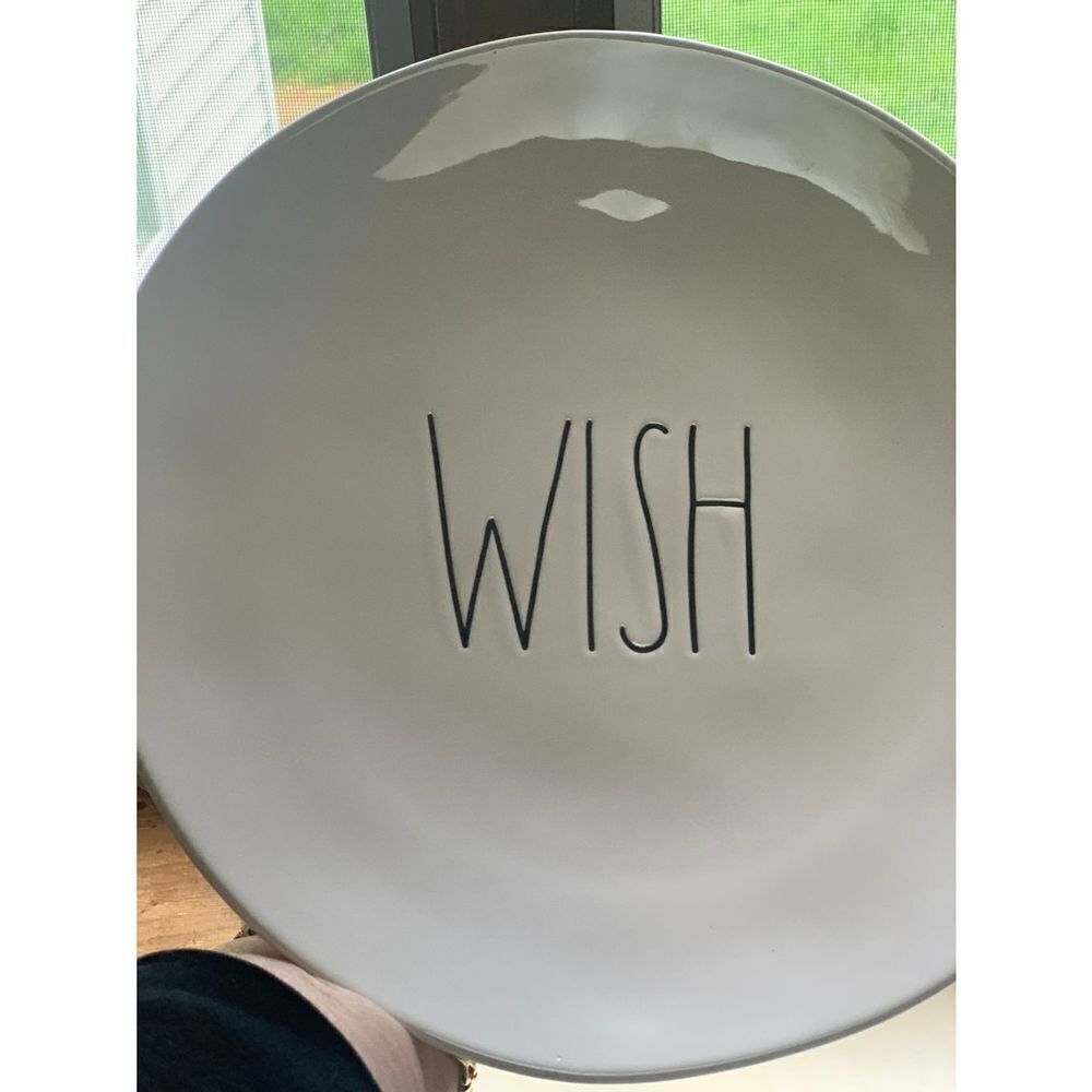 Rae Dunn WISH Plate